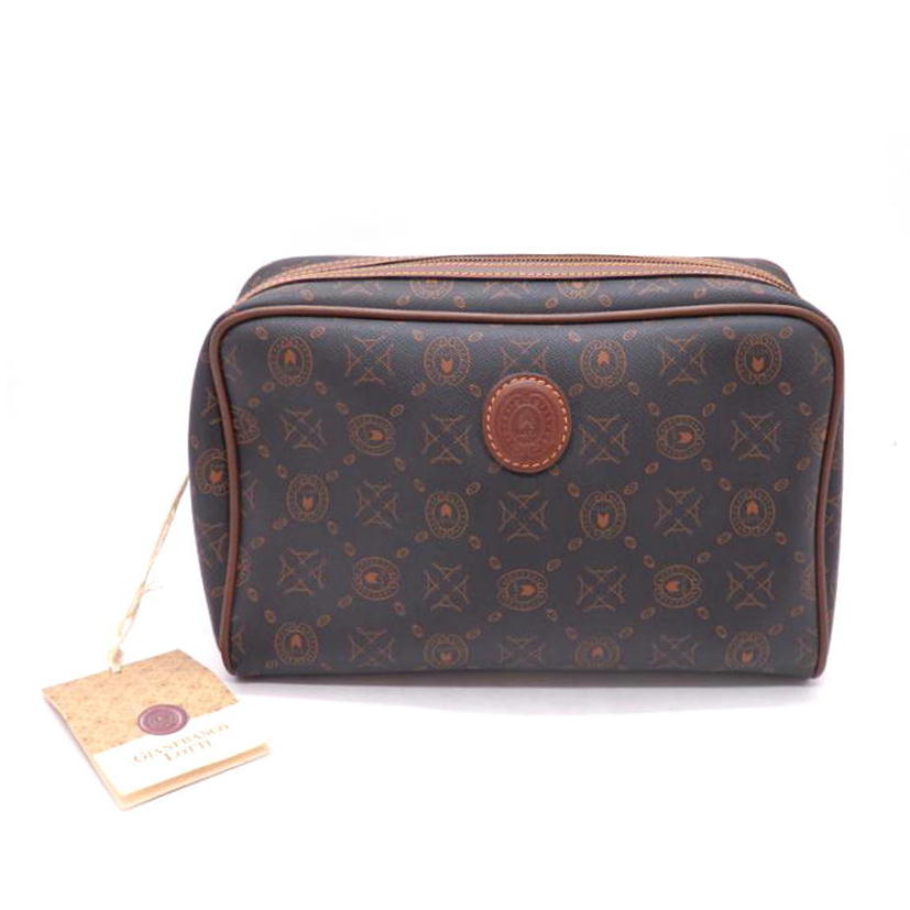 GIANFRANCO LOTTI ジャンフランコ ロッティ/ポーチ/小物入れ/総柄//Bランク/02