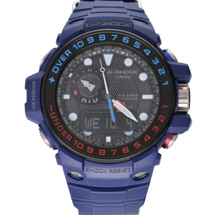 CASIO カシオ/G-SHOCK/ガルフマスター/電波ソーラー/GWN-1000NV/537*/G-SHOCK/Aランク/77【中古】