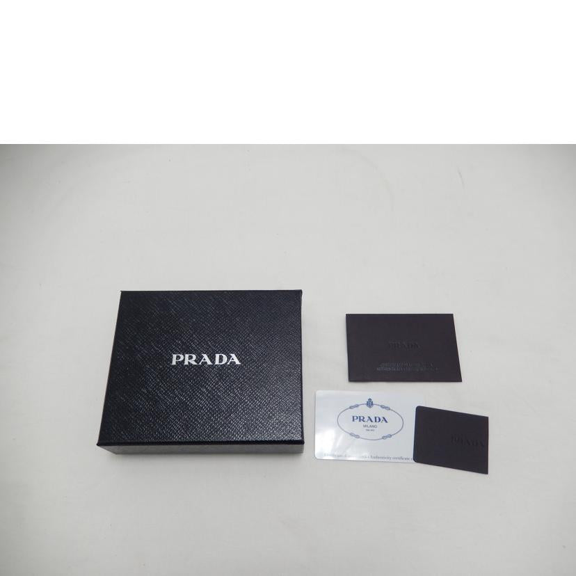 PRADA プラダ/サフィアーノビコローレ/二つ折り財布/2MO738//ABランク/85