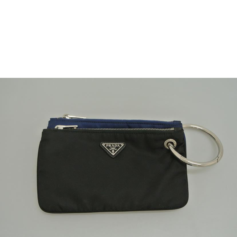 PRADA プラダ/リング付ポーチ/1N1859//ABランク/87