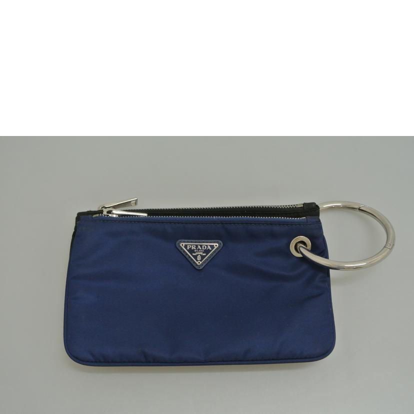 PRADA プラダ/リング付ポーチ/1N1859//ABランク/87