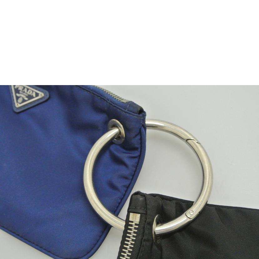 PRADA プラダ/リング付ポーチ/1N1859//ABランク/87