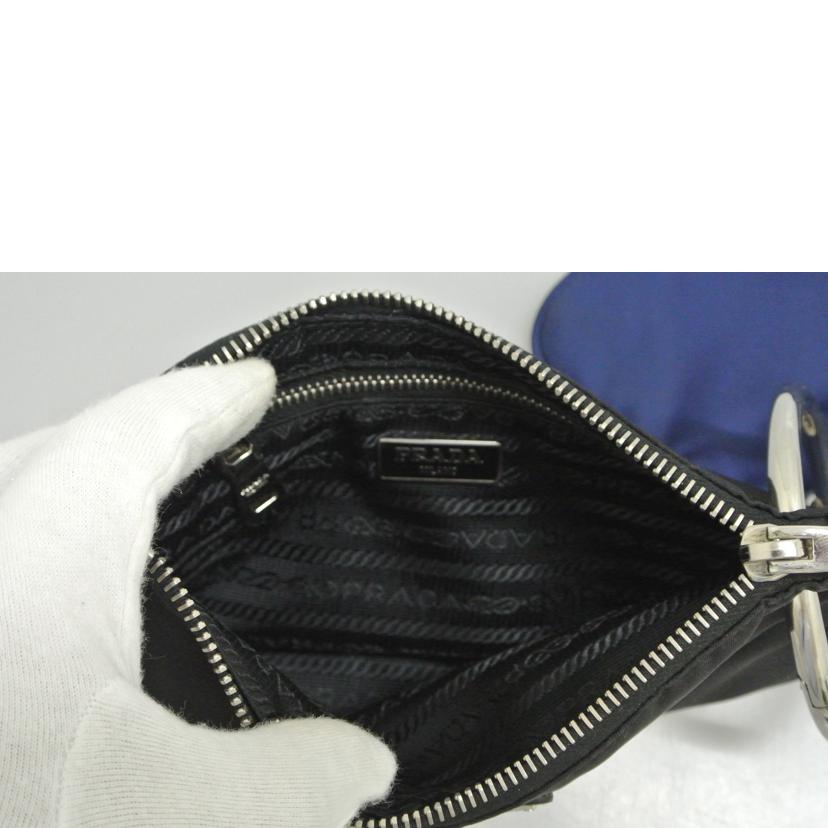 PRADA プラダ/リング付ポーチ/1N1859//ABランク/87