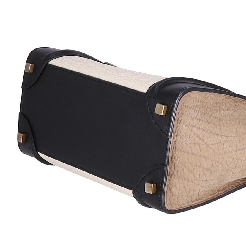 CELINE セリーヌ/ラゲージ/マイクロショッパー/トリコロール/167793//F-C******/ABランク/37