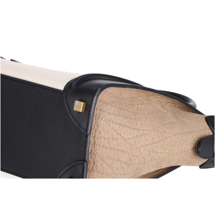 CELINE セリーヌ/ラゲージ/マイクロショッパー/トリコロール/167793//F-C******/ABランク/37