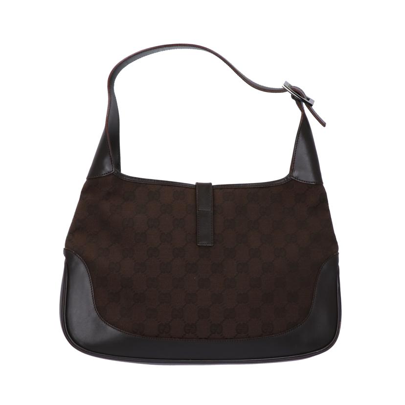 GUCCI グッチ/GGキャンバス ジャッキーライン セミショルダーバッグ/00963//344*/ABランク/75