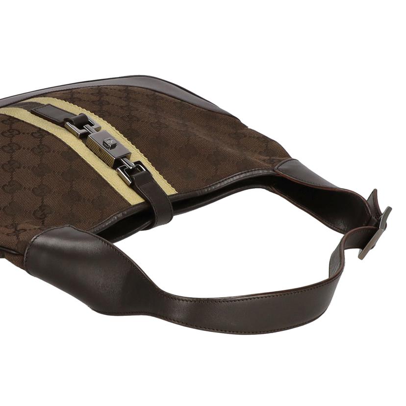 GUCCI グッチ/GGキャンバス ジャッキーライン セミショルダーバッグ/00963//344*/ABランク/75