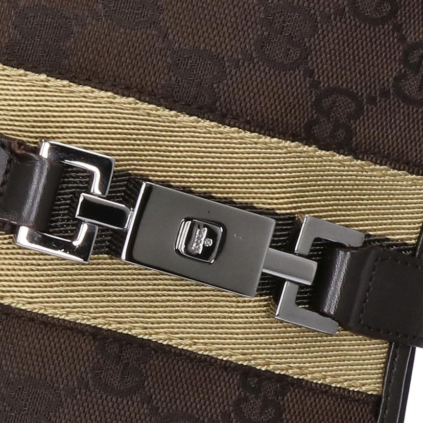 GUCCI グッチ/GGキャンバス ジャッキーライン セミショルダーバッグ/00963//344*/ABランク/75