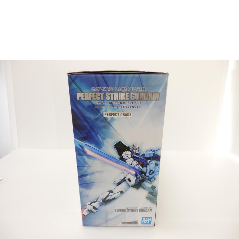 BANDAI バンダイ/1/60 PG パーフェクトストライクガンダム 「機動戦士ガンダムSEED」/GAT-X105+AQM/E-YM1//SAランク/88