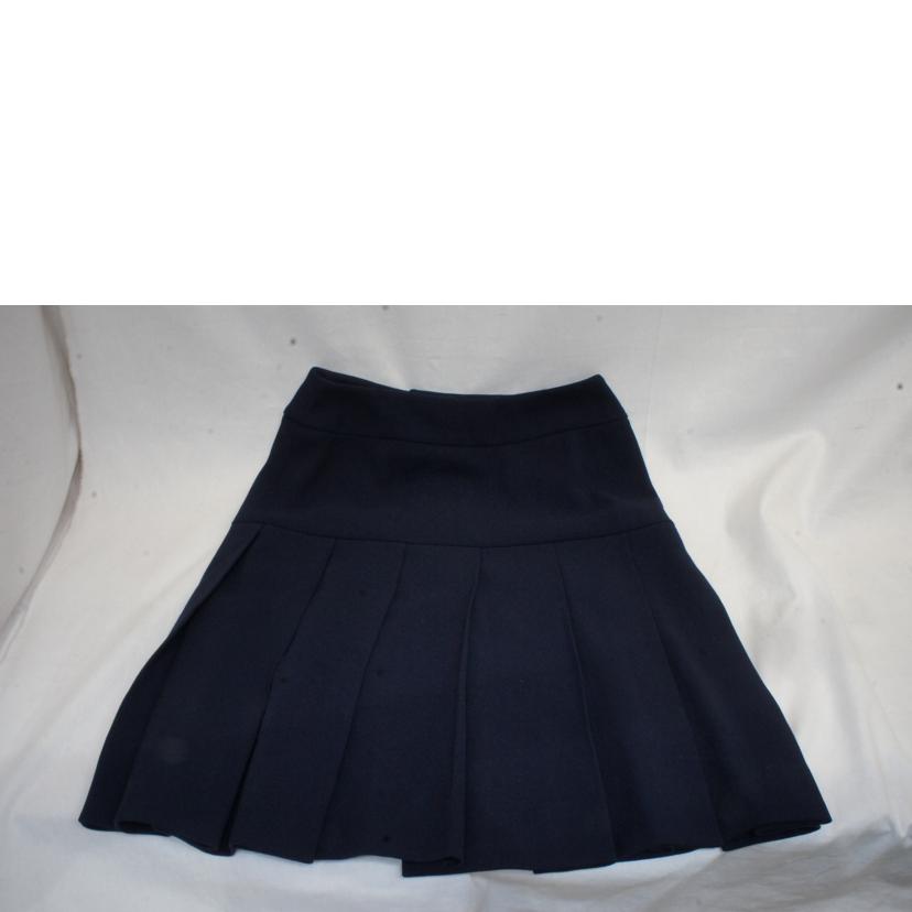 CHANEL シャネル/ココマークボタンビンテージタグウールスカート//ABランク/92