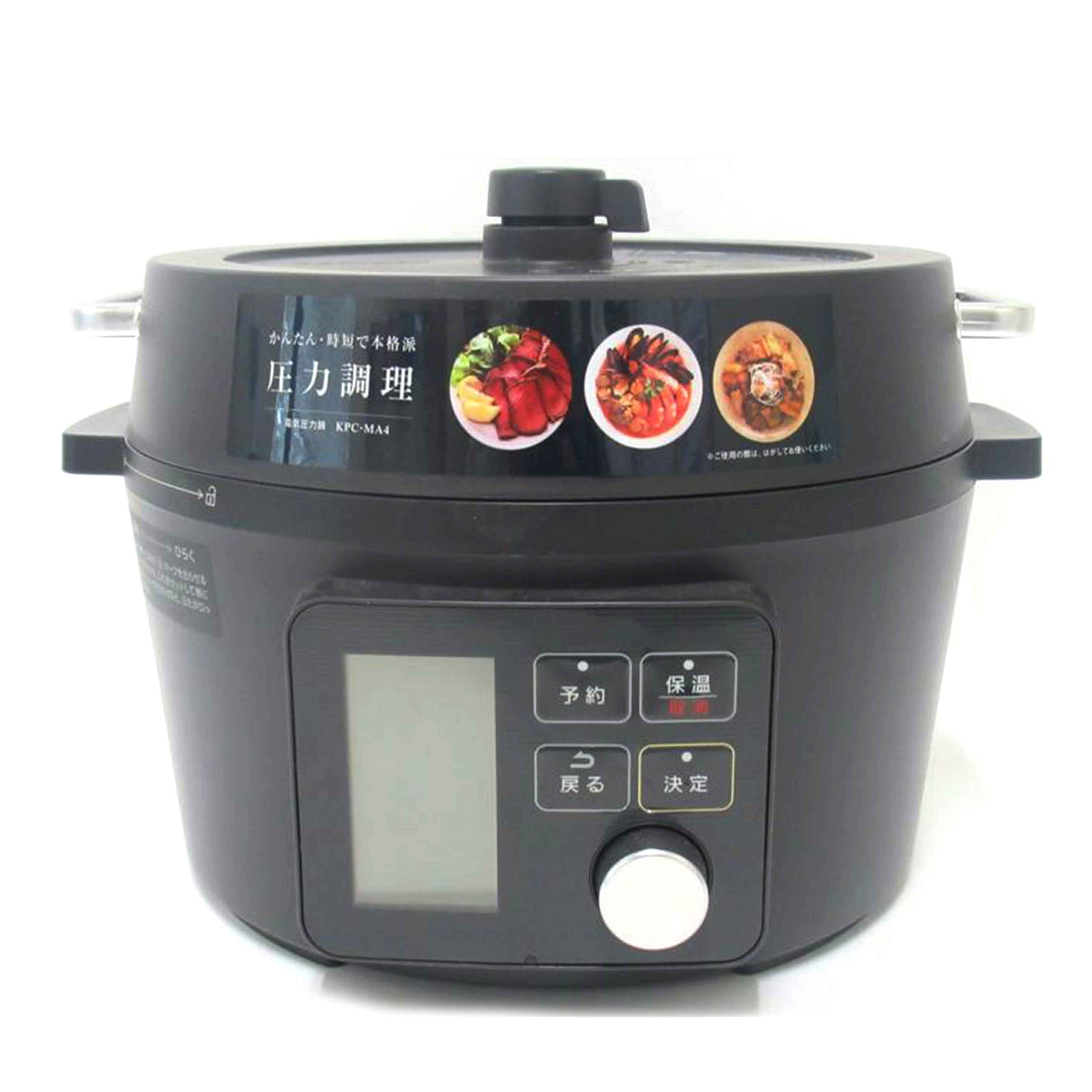 IRIS OHYAMA アイリスオーヤマ/電気圧力鍋/KPC-MAA4-B//201113213/SAランク/63