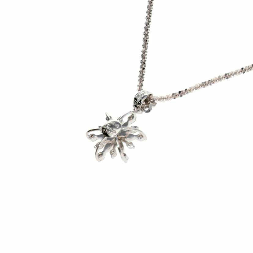 K18WG/K18WGダイヤネックレス 0.229/5.5//0.229/Aランク/75