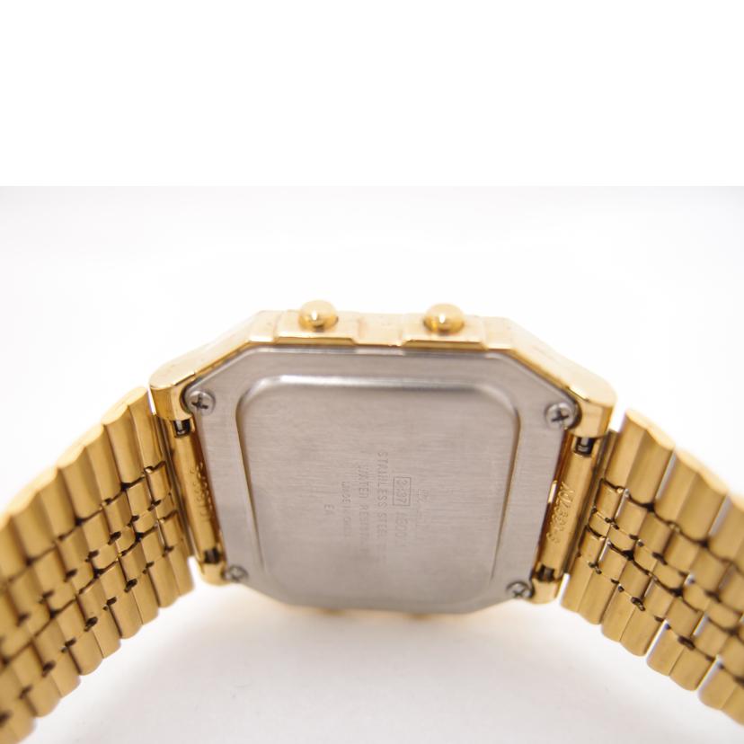 CASIO カシオ 腕時計 海外モデル ステンレス/カシオスタンダード・ワールドタイム/クオーツ/A500WGA-1DF//343*/Bランク/69