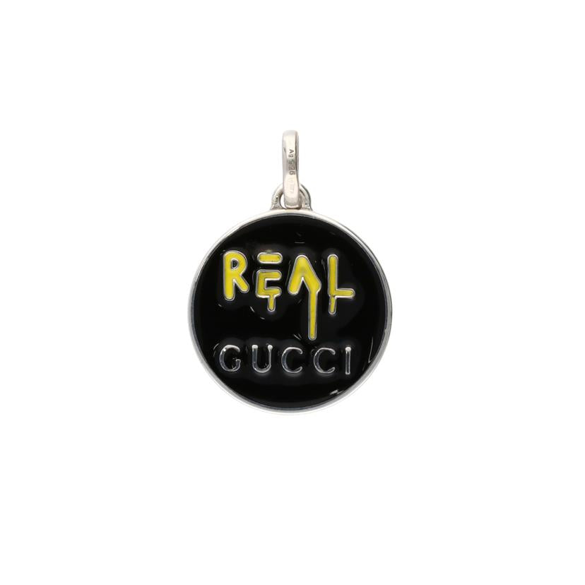 GUCCI グッチ/REALロゴ ゴーストペンダントトップ/459359//Bランク/07