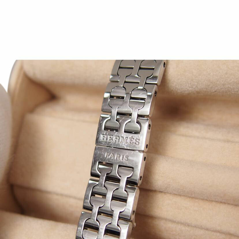 HERMES エルメス/Hウォッチミニ/ダイヤベゼル/HH1.130//2736510/Aランク/76