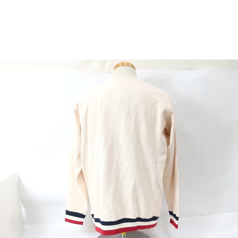 Champion チャンピオン/リバースウィーブリブラインクルーネックスウェット アイボリー Lサイズ/C8-J002//Aランク/65