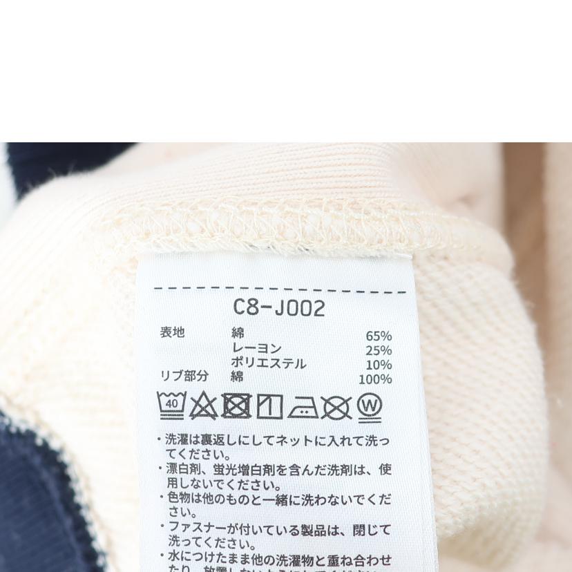 Champion チャンピオン/リバースウィーブリブラインクルーネックスウェット アイボリー Lサイズ/C8-J002//Aランク/65