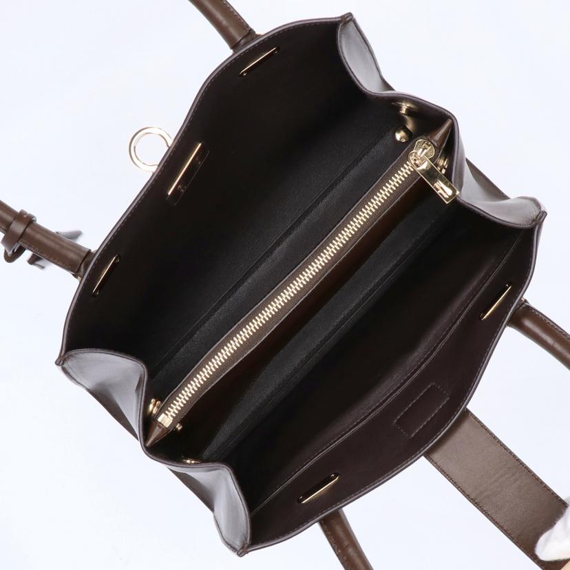 Salvatore Ferragamo サルバトーレフェラガモ/ガンチーニ ハンドバッグ/AU-21/D658//ABランク/75