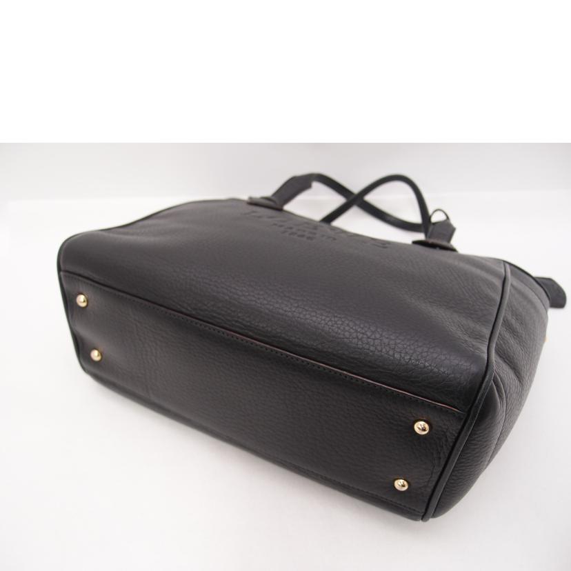 LOEWE ロエベ トートバッグ 手提げ レザー/ヘリテージ エンボスドロゴトート/ブラック//ABランク/69