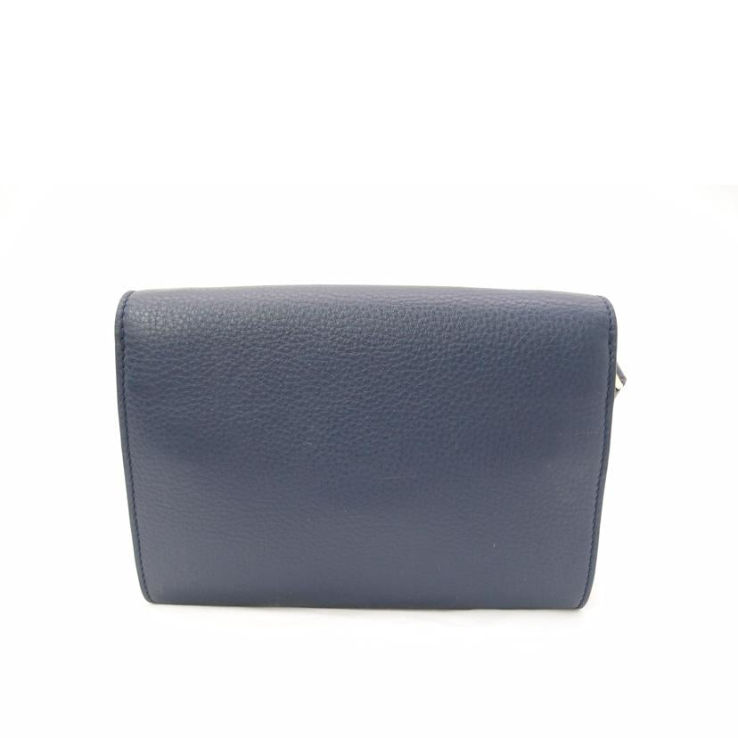 TORY BURCH トリーバーチ 紺 ショルダーバッグ クラッチバック 斜め掛け 肩掛け レディース/レザー2wayショルダー/ネイビー/10005634//SAランク/69