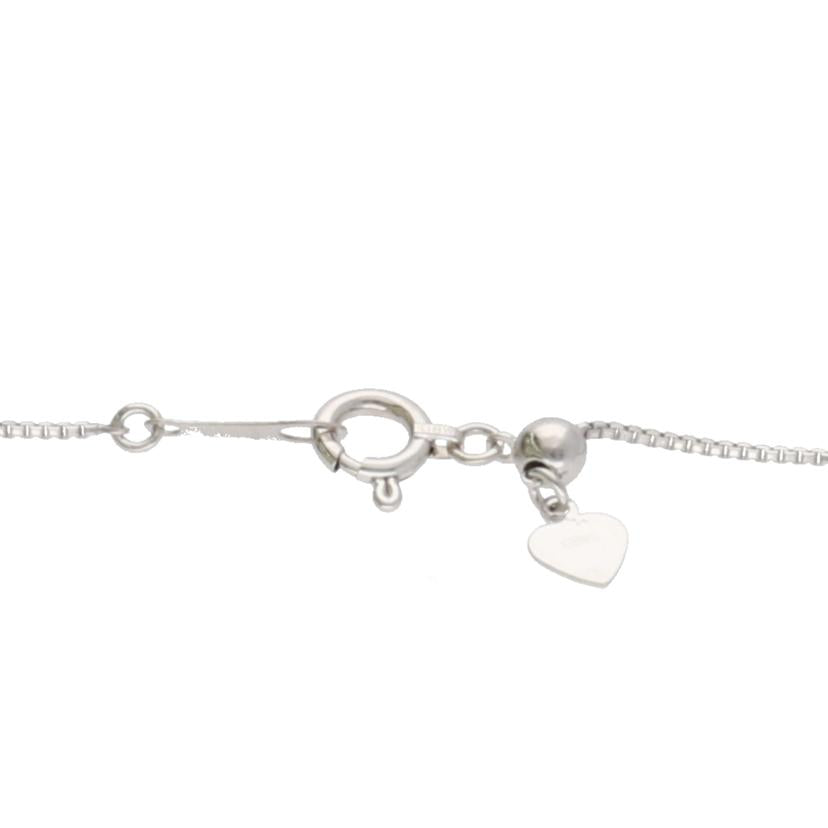 / K18WGダイヤネックレス0.07ct//Aランク/75