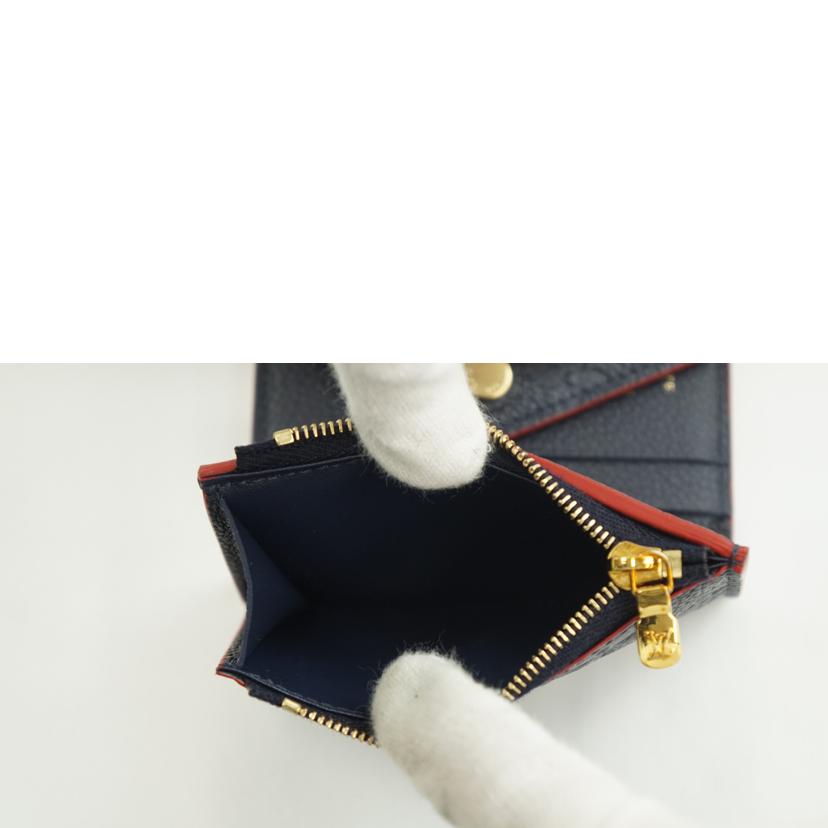LV ルイヴィトン/ポルトフォイユ・ゾエ/アンプラント/マリーヌルージュ/M58880//SP1***/SAランク/67