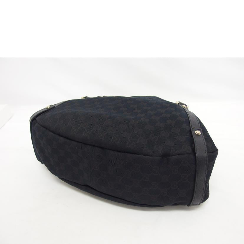 GUCCI グッチ/GGキャンバストートバッグ/ブラック/130736//502752/Aランク/04