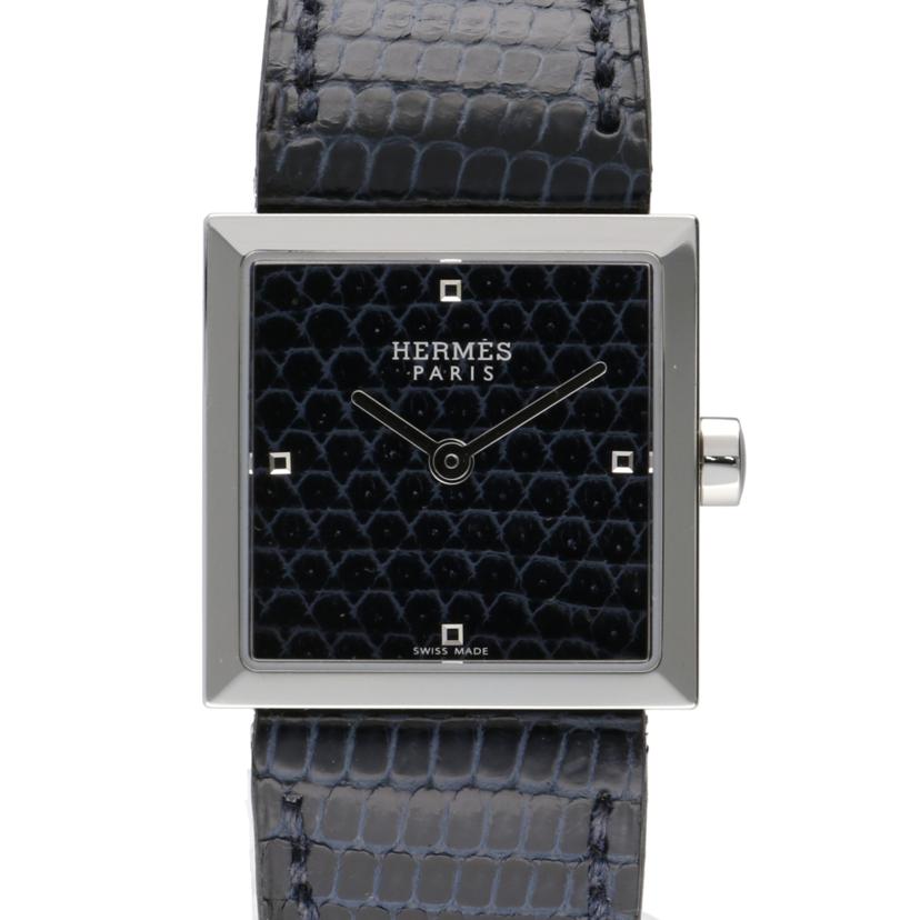 HERMES エルメス/カレ・キュイール・ネイビー/レディース/クオーツ/CU2.210//336****/Aランク/75