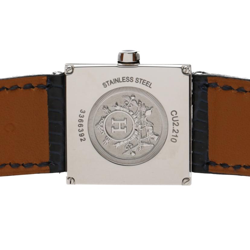 HERMES エルメス/カレ・キュイール・ネイビー/レディース/クオーツ/CU2.210//336****/Aランク/75