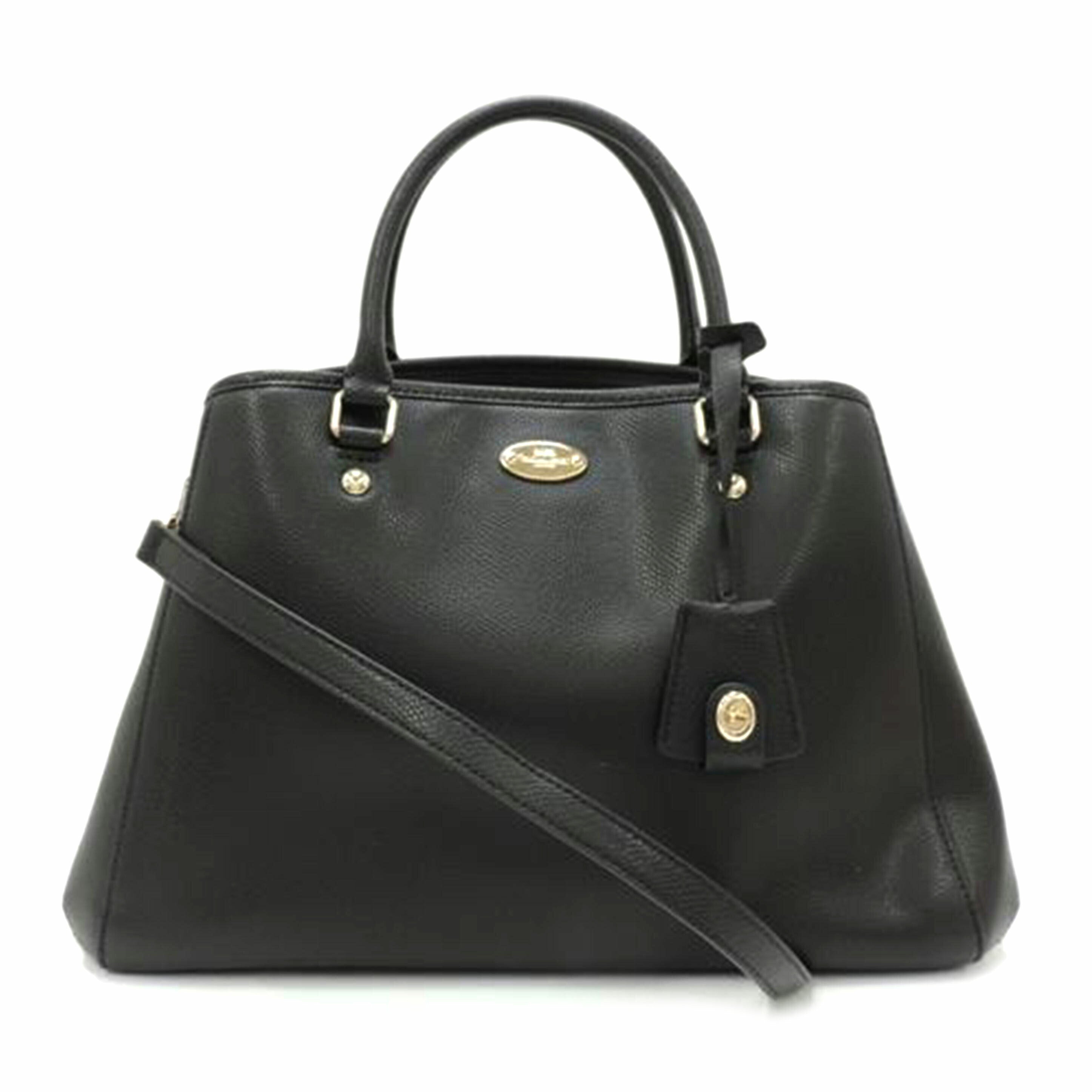 COACH コーチ/スモールマーゴット・キャリーオール2wayハンド/ブラック/F34607//E1580/SAランク/69