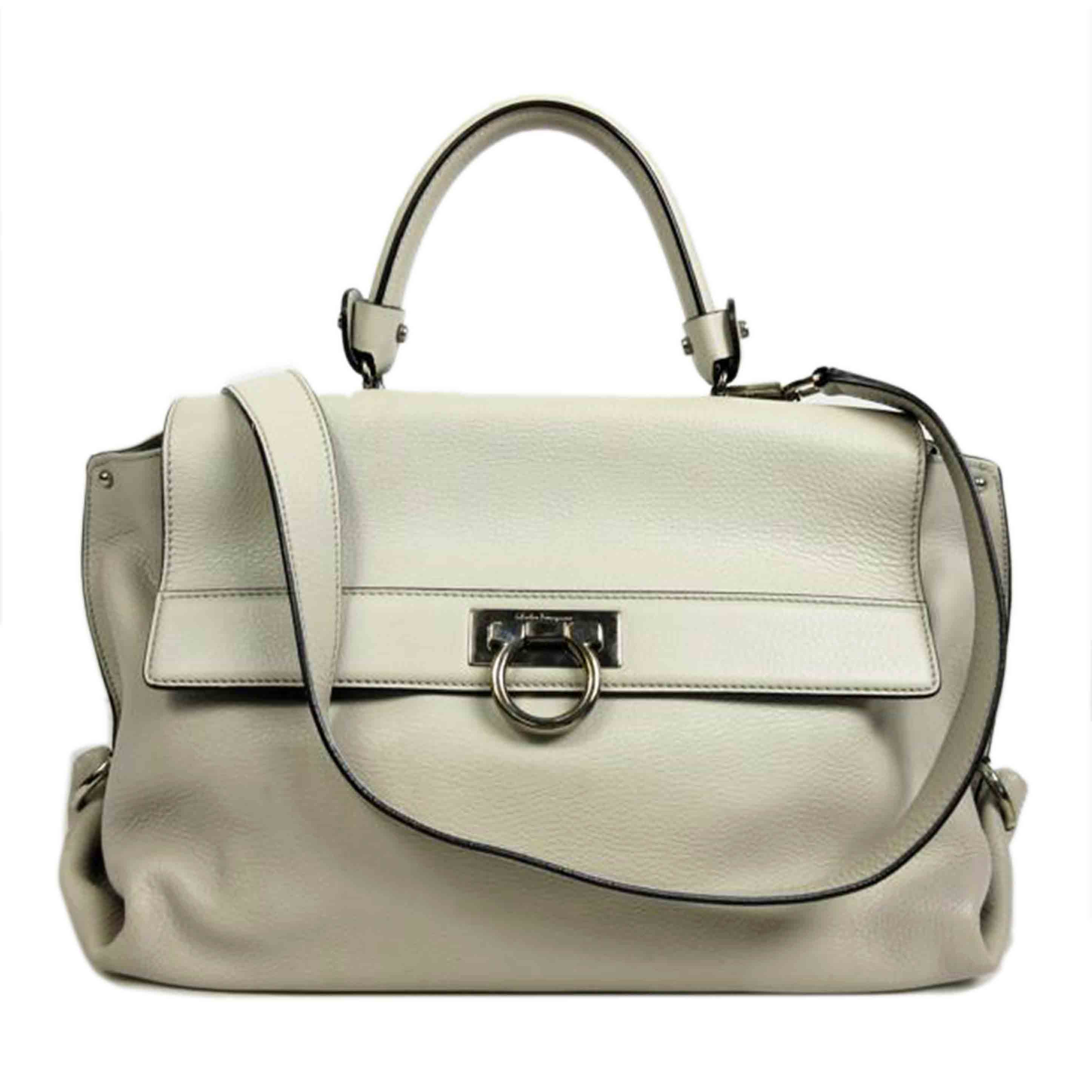 S.Ferragamo フェラガモ/ガンチーニレザー2Wayバッグ//Bランク/70