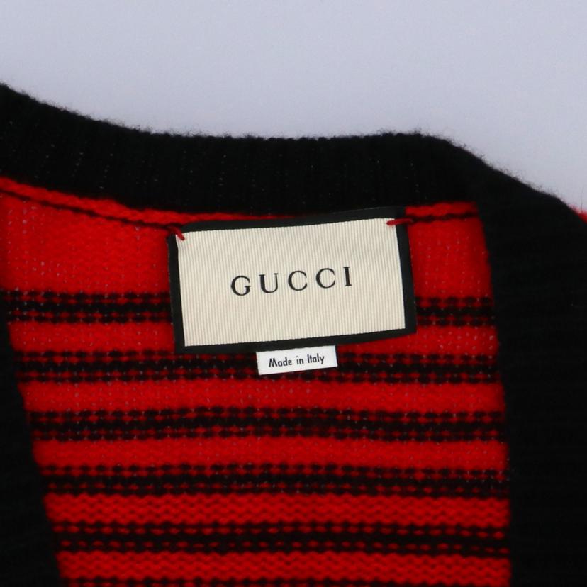 GUCCI グッチ/フロント刺繍ウールカーディガン/545589//ABランク/07