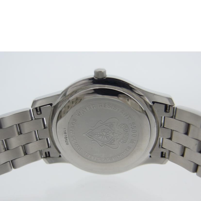 GUCCI グッチ/Gクラス/ブラック文字盤デイトウォッチ/クォーツ/YA055302(5500M)//11616429/ABランク/04