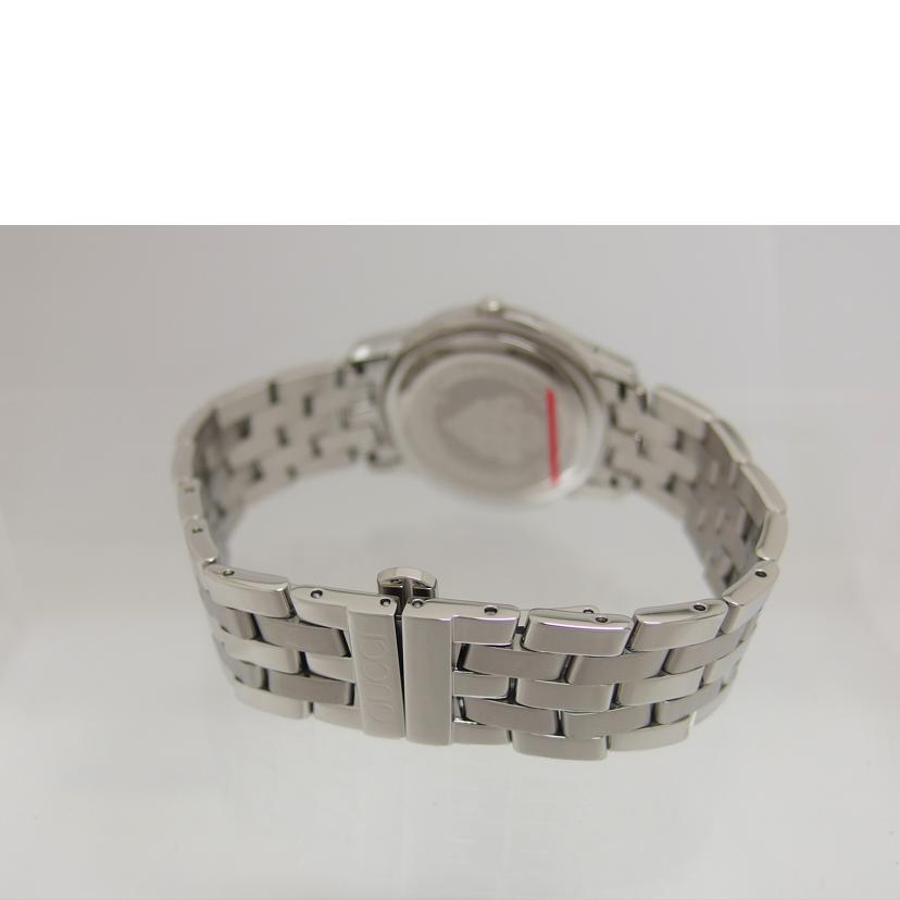 GUCCI グッチ/Gクラス/ブラック文字盤/デイトウォッチ/クォーツ/YA055302(5500M)//017****/ABランク/04