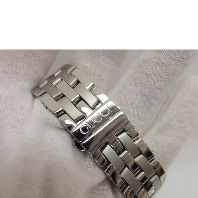 GUCCI グッチ/Gクラス/ブラック文字盤/デイトウォッチ/クォーツ/YA055302(5500M)//017****/ABランク/04