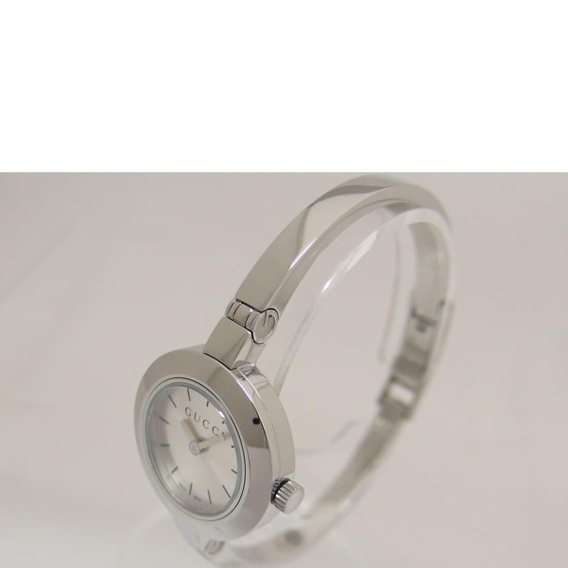 GUCCI グッチ/Gサークル/シルバー文字盤/バングルウォッチ/クォーツ/YA105546(105)//13146815/Aランク/04
