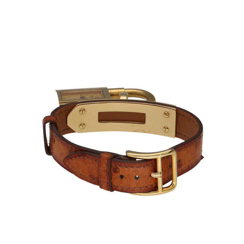 HERMES エルメス/ケリーウォッチ/オーストリッチ/クオーツ/KE1.201//197***/Bランク/75