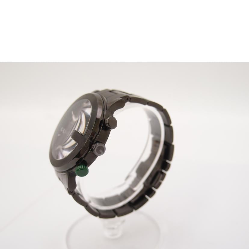 GUCCI グッチ 腕時計 メンズ クロノグラフ ステンレス/Gクロノ/オールブラック/クォーツ/YA101331//139*****/Aランク/69