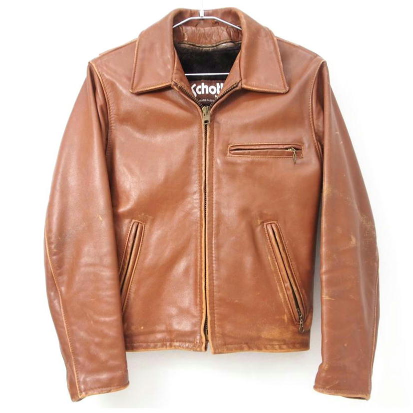 Schott ショット/シングル ライダース ジャケット/643//Cランク/78