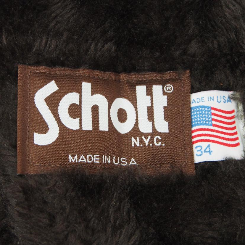 Schott ショット/シングル ライダース ジャケット/643//Cランク/78
