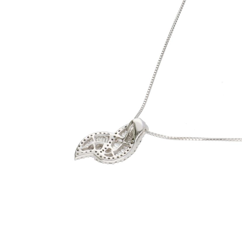 K18WGダイヤネックレス1.35ct//Aランク/95