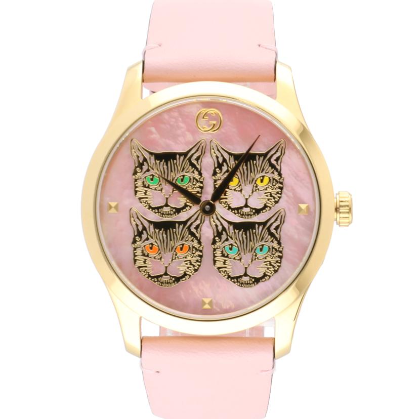 GUCCI グッチ/Gタイムレス・キャット/メンズ/クオーツ/YA1264045//177*****/ABランク/75