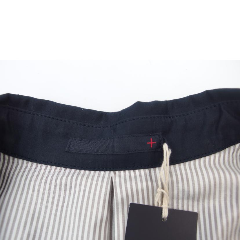 Pallas Palace/Pallas Palace 綿麻 ステンカラー コート インディゴ ネイビー サイズ0/TFCO2520A//Aランク/83