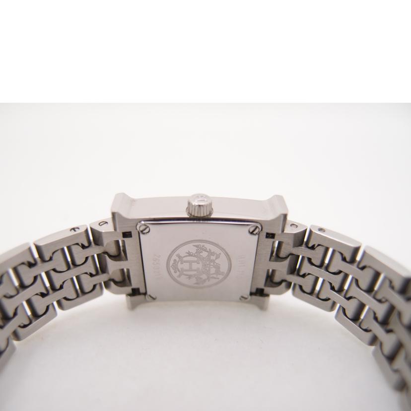 HERMES エルメス 腕時計 ステンレス シルバー文字盤/Hウォッチ・ミニ/レディース/クオーツ/HH1.110//265****/Aランク/69