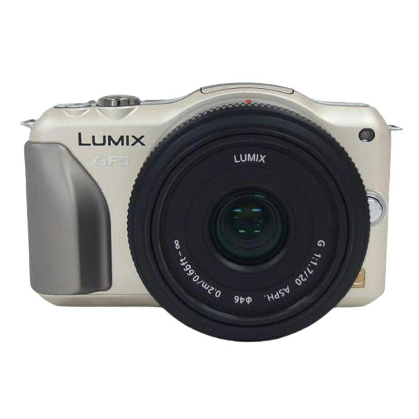 Panasonic パナソニック/ミラーレス一眼カメラ/レンズキット/GF5+20mm F1.7//FR2DA701014/ABランク/04