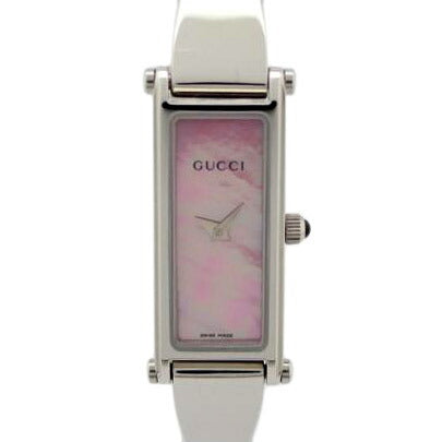 GUCCI グッチ/バングルウォッチ/クオーツ/シェル文字盤/1500L//0898426/ABランク/83