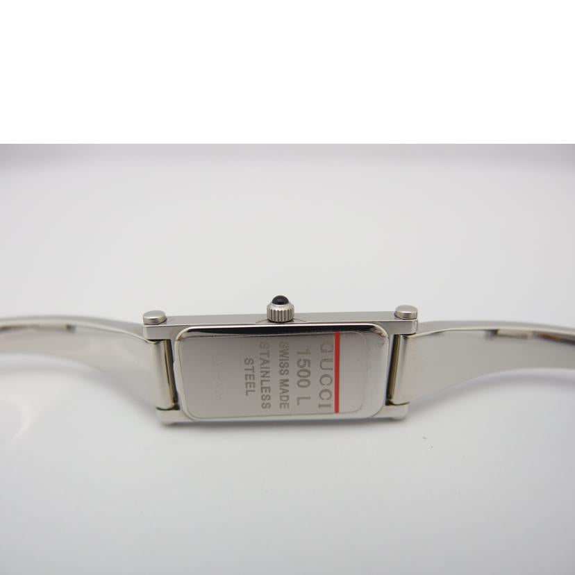 GUCCI グッチ/バングルウォッチ/クオーツ/シェル文字盤/1500L//0898426/ABランク/83