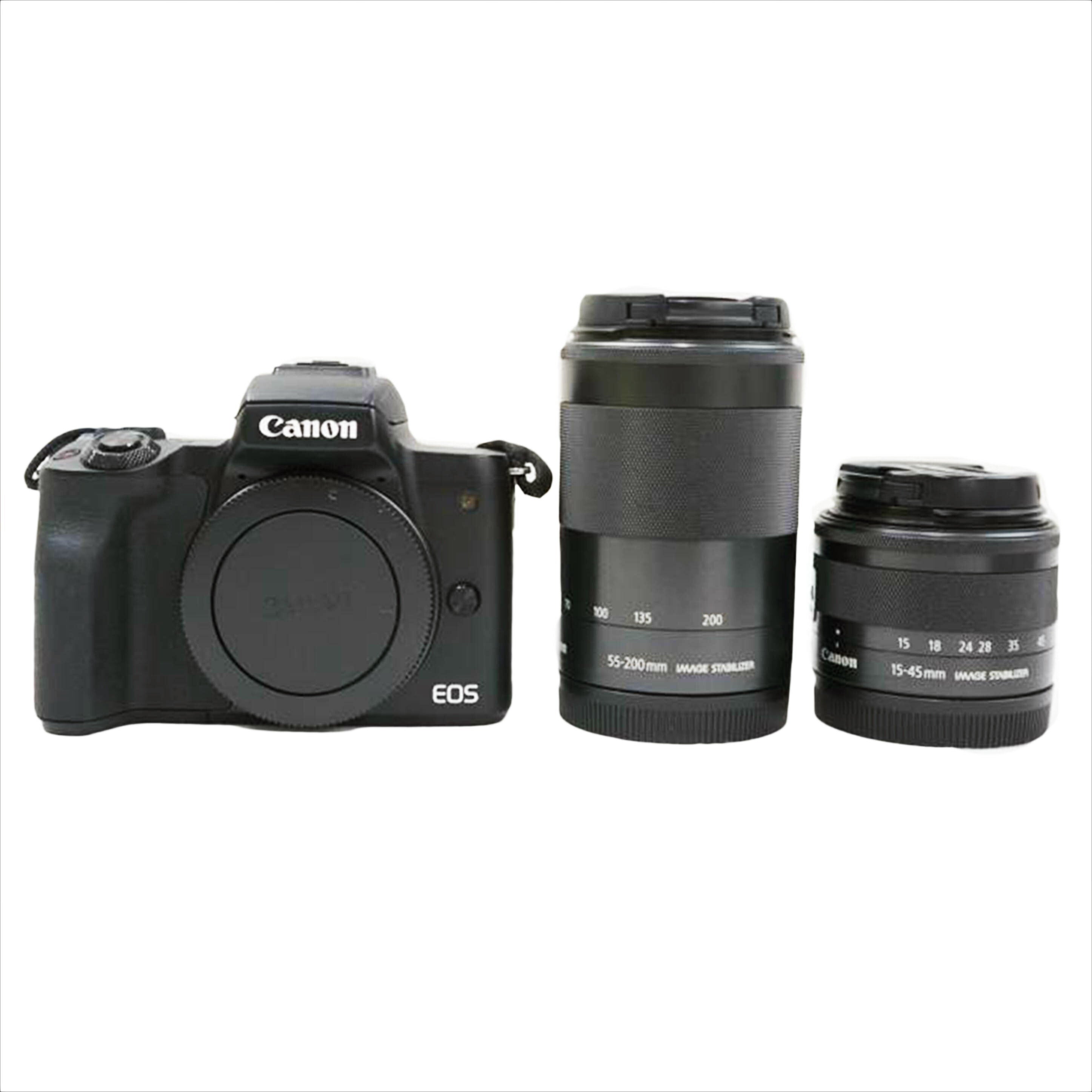 CANON キヤノン/ミラーレス/EOS kissM ダブルズームキット/EOS kissM ダブルズームキット//641042001910/ABランク/67