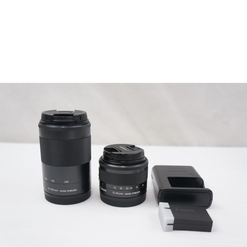 CANON キヤノン/ミラーレス/EOS kissM ダブルズームキット/EOS kissM ダブルズームキット//641042001910/ABランク/67