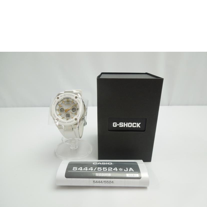 CASIO カシオ/G-SHOCK/G-STEEL/アナデジ/電波ソーラー/GST-W300G//002A305A/SAランク/83